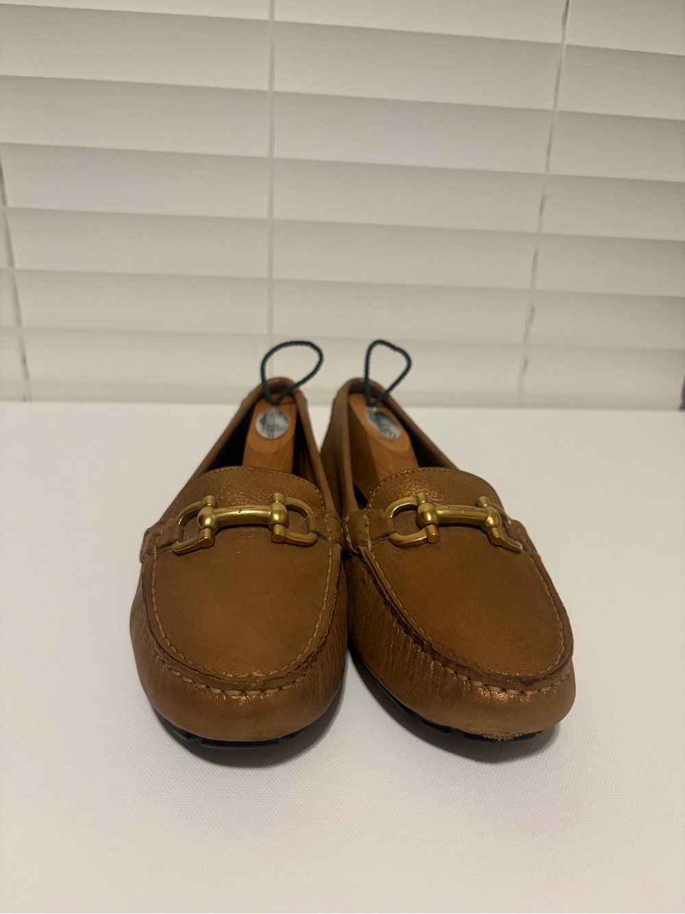 ✨ AUTHENTIC Ferragamo Gancini Leather Loafers ✨